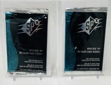 1997 UPPER DECK SPX BASEBALL FACTORY SEALED HOBBY PACK LOT OF (x2) HOBBY PACKS