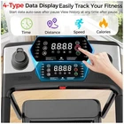 15% Incline Electric Treadmill, 3.0HP Motor, LED Display%