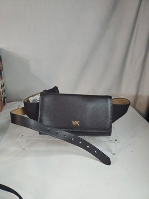 Michael Kors Saffiano Women's Genuine Leather Logo Fanny Pack Size