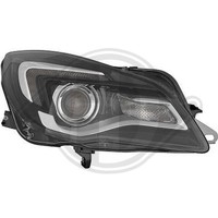 Hauptscheinwerfer Rechts HIR2 Mit Tagfahrlicht (Led) Stellmotor LWR FüR Opel
