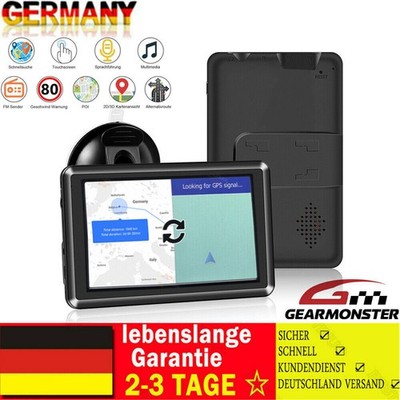 5 Zoll GPS NAVI Navigationsgerät mit PKW LKW KFZ Truck Navigation 8GB+128MB