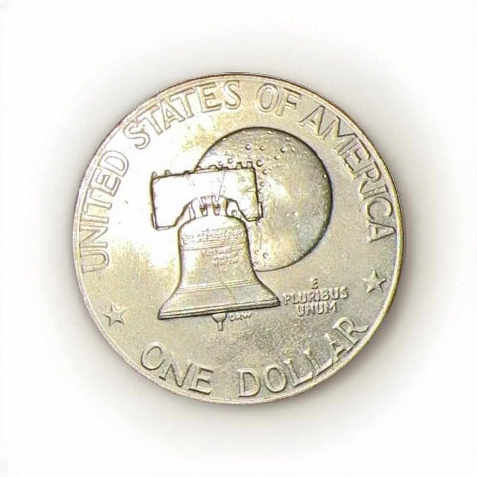 1776-1976 D US Bicentennial Dollar, Rare - Image 2 of 2