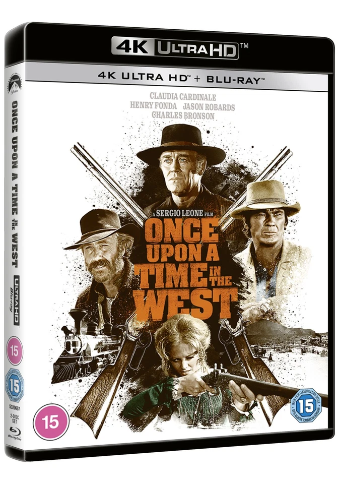 Once Upon a Time in the West (4K UHD Blu-ray) Charles Bronson Claudia Cardinale - Image 2 of 3