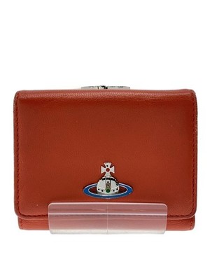 Vivienne Westwood Trifold Wallet Orange 51010018-40564 Blue Orb
