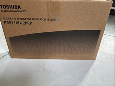 Toshiba Hi-Speed Port Replicator III 120W Model PA5116U-1PRP Black New
