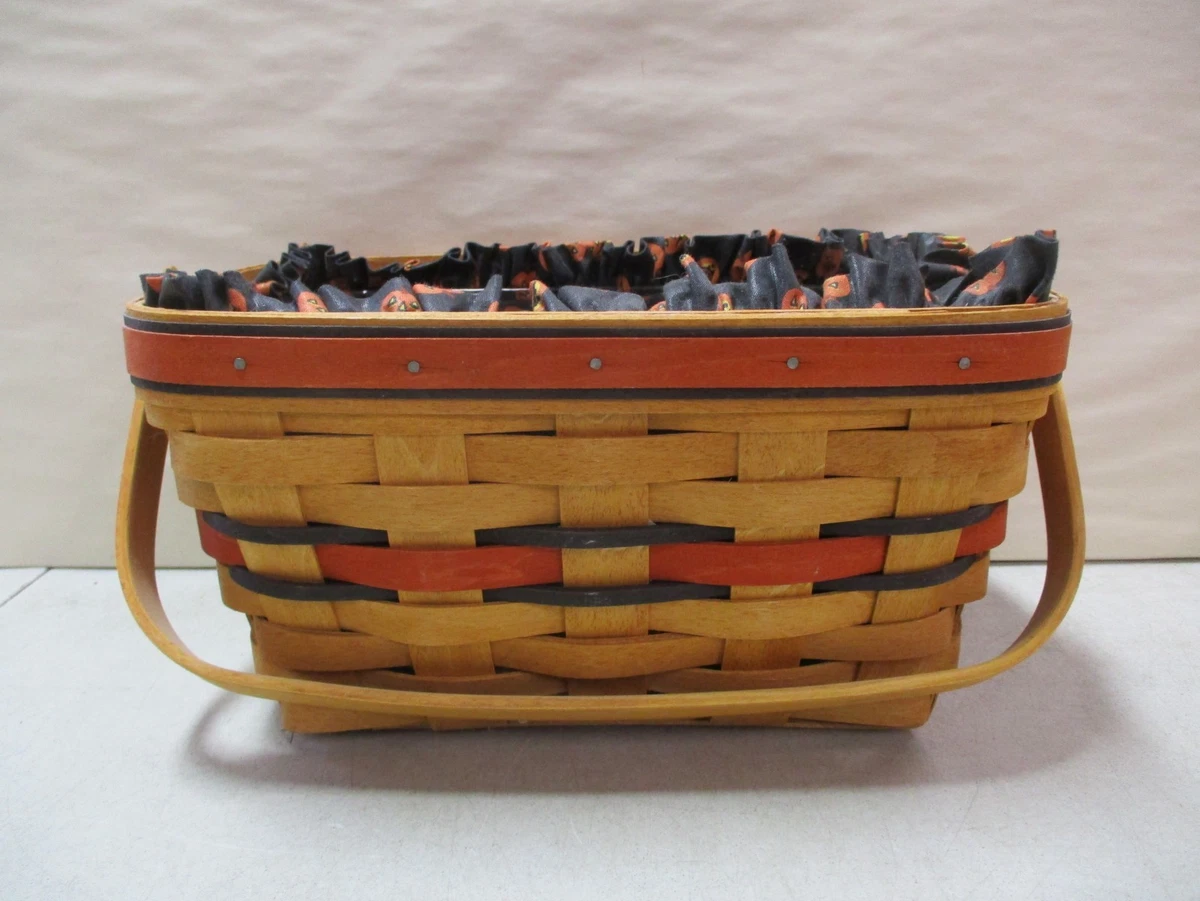 Basket With Liner In Longaberger Baskets (1995-1999) for sale | eBay