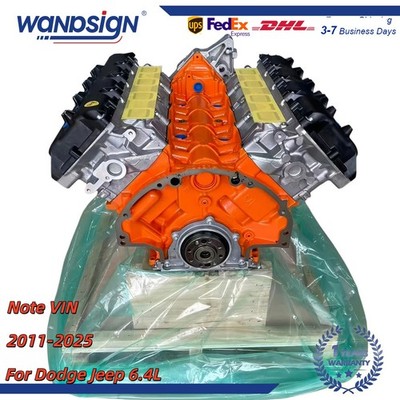6.4L HEMI Long Block for Dodge Charger Jeep RAM 2500 392 2011 25 Remanufactured