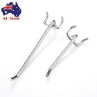Silver Display Hooks Retail Shop Peg Mesh Pegboard Hooks