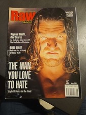 WWF Raw Magazine June 2001 - Triple H Cover, Molly Holly Poster, WWE HHH