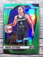2024 Panini Prizm WNBA #131 Moriah Jefferson Green Prizms