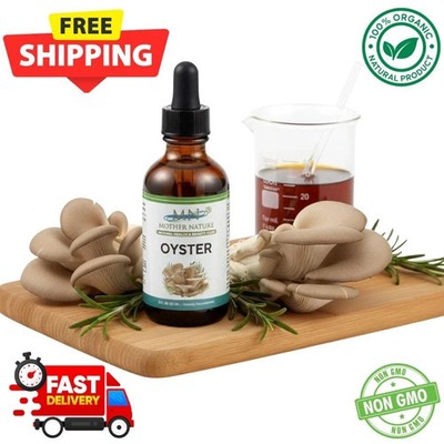Organic Oyster Pleurotus Ostreatus Mushroom Supplements Fiber Vitamins Low Carbs