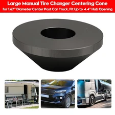 Large Manual Tire Changer Centering Cone for 1.67" Diameter Center Post Car .