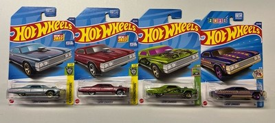 NEW 2025 HOT WHEELS M Case - LAYIN LOWRIDER BLUE, RED, PURPLE