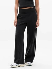 Athleta - Venice High Rise Track Stripe Wide Leg Pant - Free Shipping - Sale Off