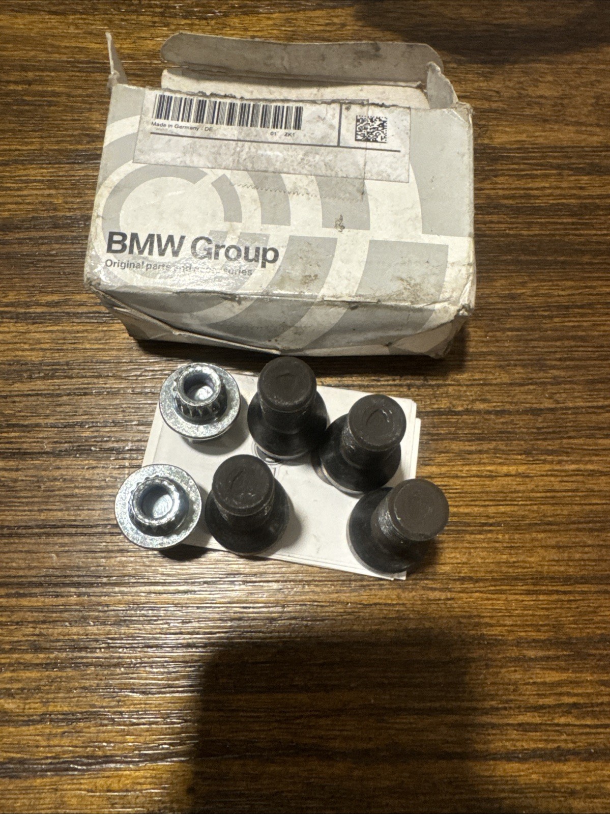 36136776076 For BMW Mini Wheel Lock InternalSpline Lug Bolt Set M14x1.25 NEW