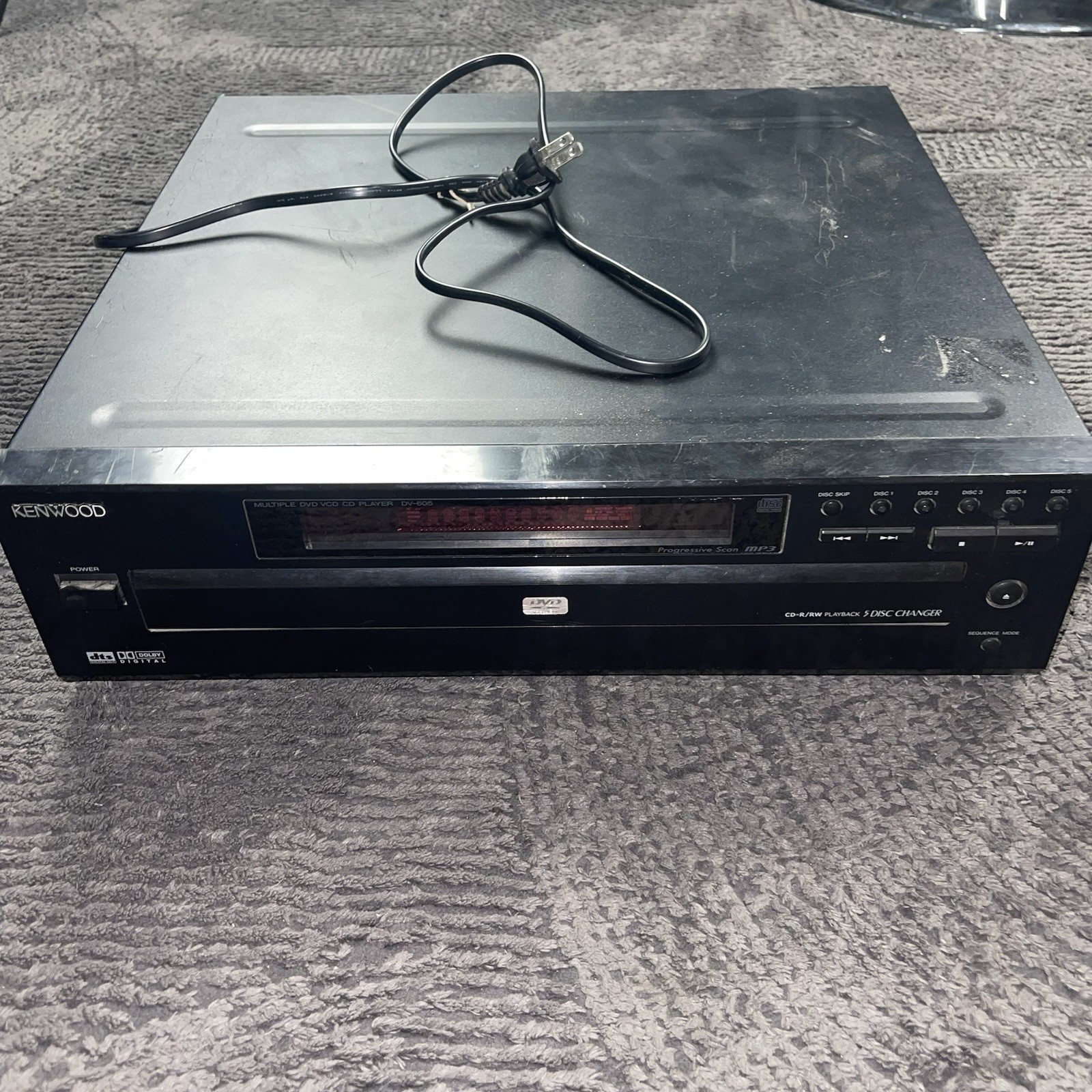 5 Disc Changer Dts Dolby Digital