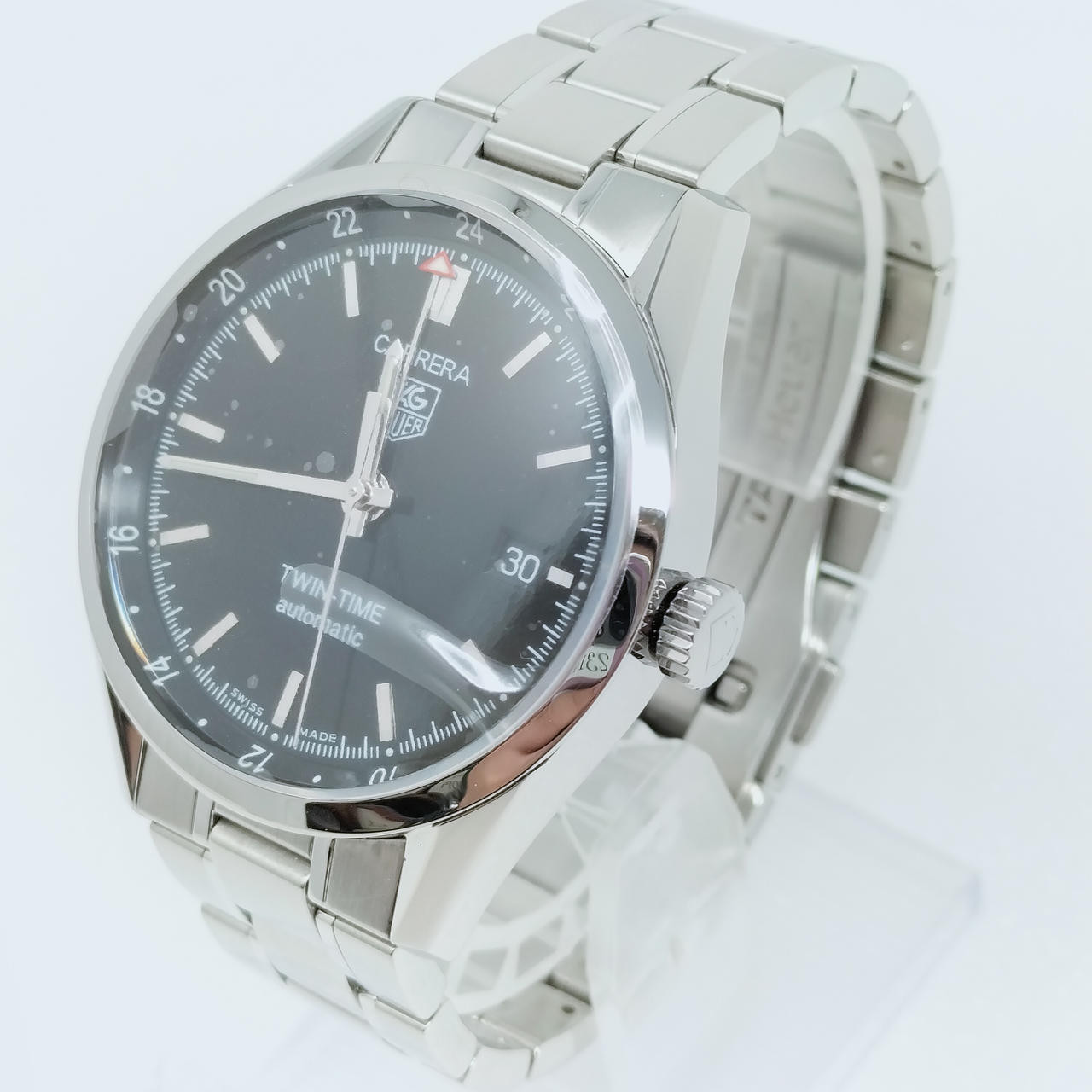 TAG HEUER Carrera TWIN-TIME WV2115-0 Automatic Watch 82813