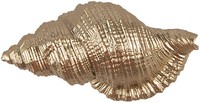 Clayre & Eef 65731 TüRknopf Goldfarbig 8X4X5 Cm Polyresin Landhausstil