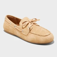 Women's Midge Boat Shoe Flats with Memory Foam Insole - Universal Thread