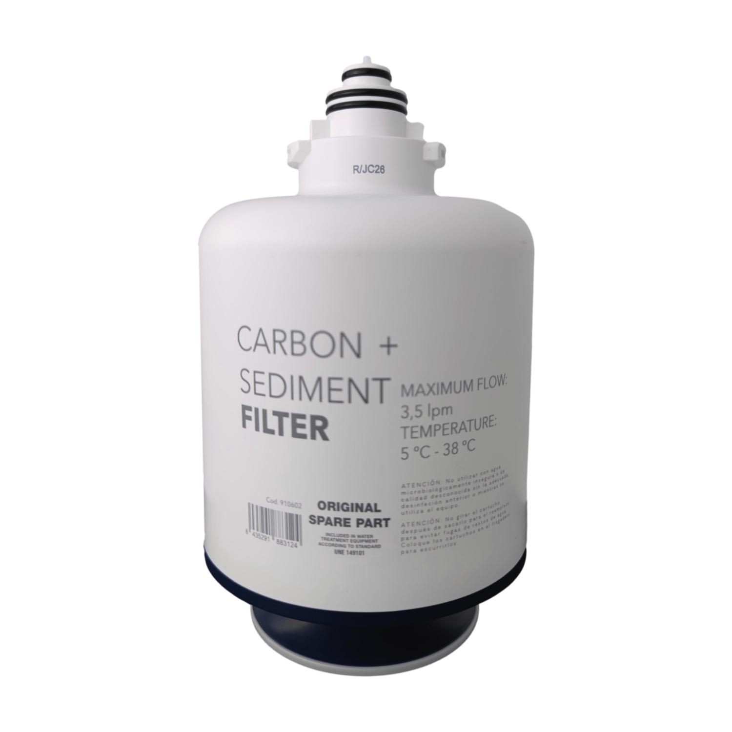 Cartouche filtration charbon Altyum pour une eau de table pure en cuisine
