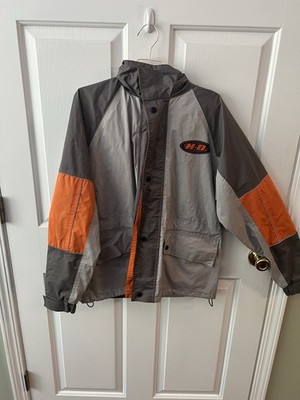 Harley-Davidson Jacket Xtra Small Reflective Full Zip Motorcycle Coat Pockets