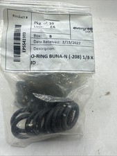  208 Buna-N O-ring 5/8 ID x 7/8 OD x 1/8 Qty: 50 Ep5541993