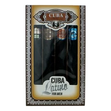 Cuba Latino by Cuba, 4 Piece Gift Set for Men