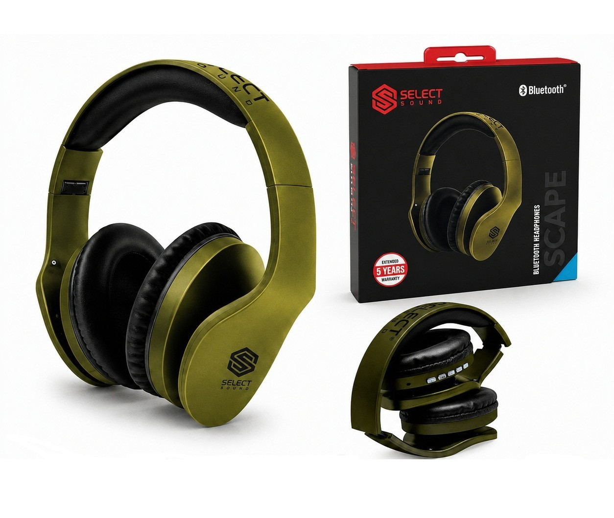 Cuffie Bluetooth Over Ear con Radio FM e Scheda TF