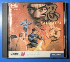 NEC PC Engine Shinobi CIB Jpn PCE - US Seller