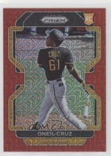 2022 Panini Prizm Tier II Red Mojo Prizm 139/149 Oneil Cruz #118 5h8
