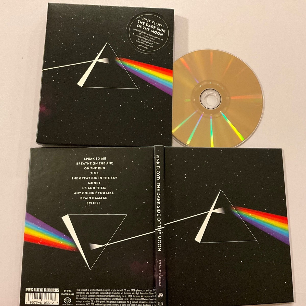 Pink Floyd - The Dark Side of the Moon GOLD SACD 5.0/ST AUDIOPHILE