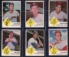1963 Fleer Baseball Cards - PICK YOUR CARD - P, F, G, VG