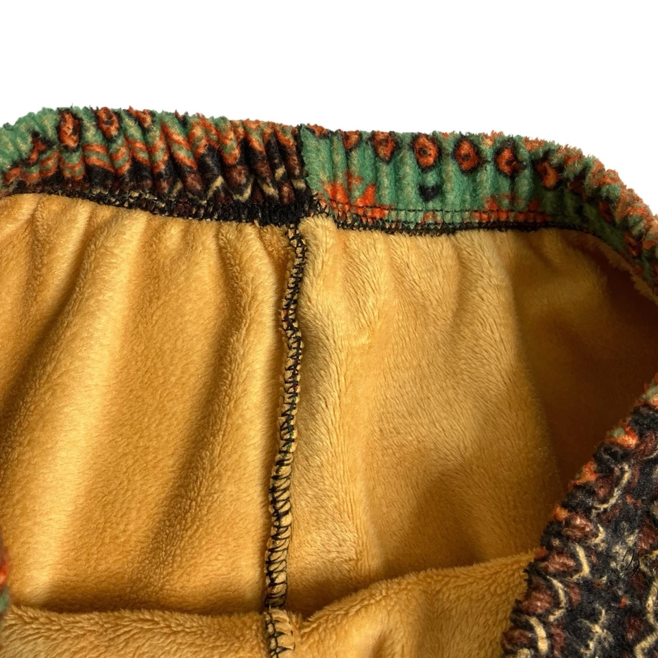 Fair Isle Polar Leggings Capa Base Juniors OS 22x27" Pull On Elástico Forrado Foto 4 de 4