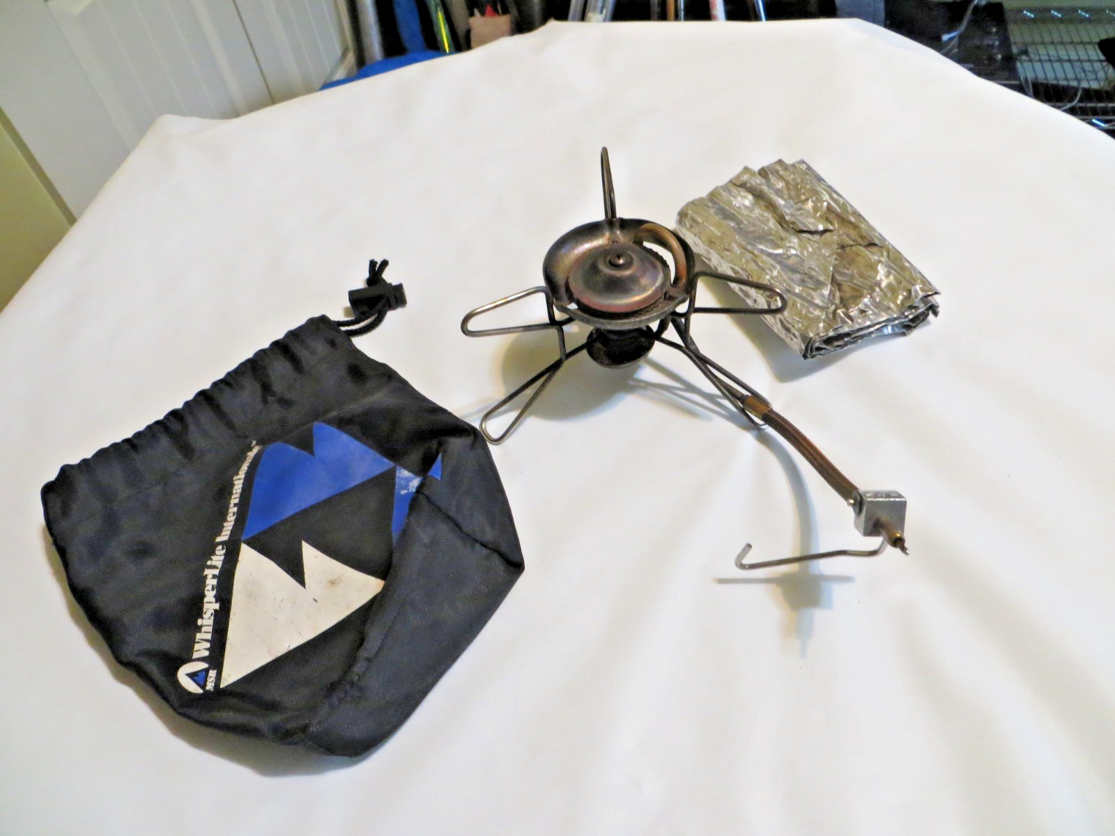 MSR WhisperLite Backpacking Stove Camping White Gas Ultralight USED