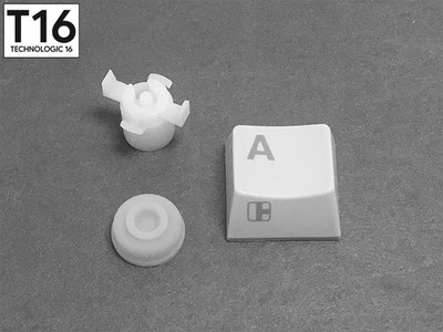 Atari 130xe Qwerty - 1 Tastaturtaste + 1 Membran + 1 Kolben (Dropdown-Liste)