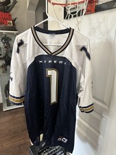 Men's XL XFL Los Angeles Extreme Champion Jersey Football