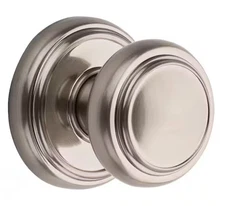 Baldwin Prestige Alcott Satin Nickel Hall/Closet Door Knob 352 ATK RDB 15