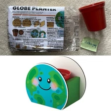 Globe Planter Earth Day Wood Craft Kit Home Depot Kids Workshop April 2025