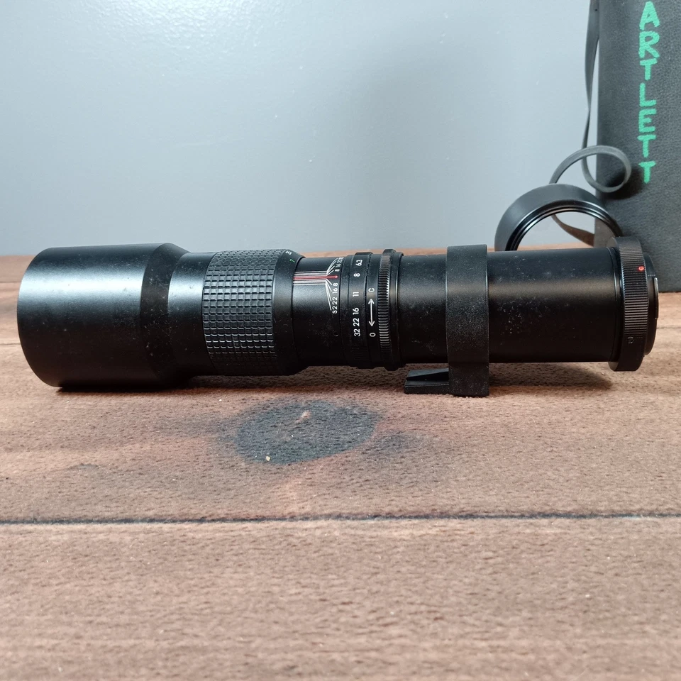 Teleobjetivo Quantaray 400mm f 6.3 con estuche y filtro UV de 67mm Foto 2 de 4