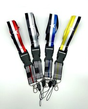 Thin Line Lanyard Flashlight U Disk Keychain Mobile Phone Rope Lobster Buckle
