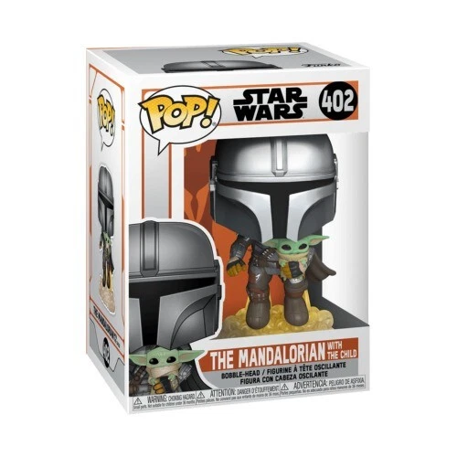 Funko Pop! Vinyl: Star Wars - The Mandalorian with the Child #402