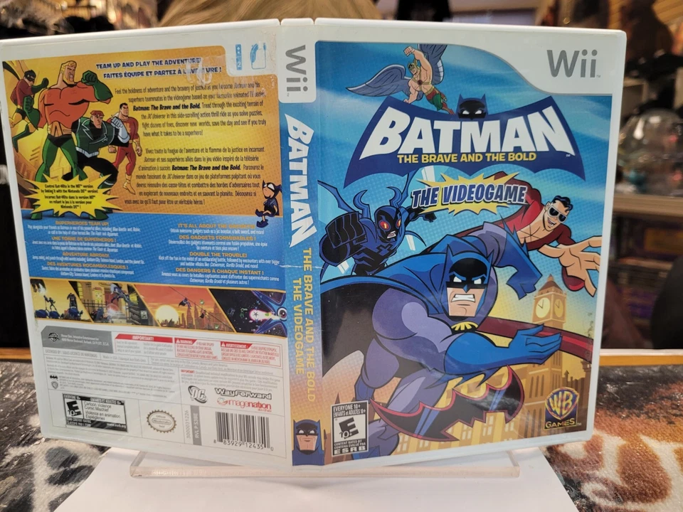 Batman The Brave and the Bold Wii CIB EN/FR Tested Free Shipping in Canada !! - Image 2 of 4