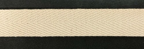 3/4" Cotton Twill Tape - Color: Natural - 72 Yards TOTAL! - Made in USA! - 第 1/4 張圖片