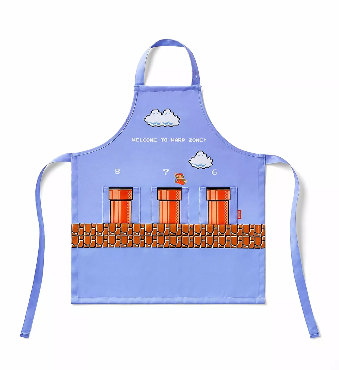 Super Mario Home & Party Kids Epron (Ground Warp Zone) | eBay