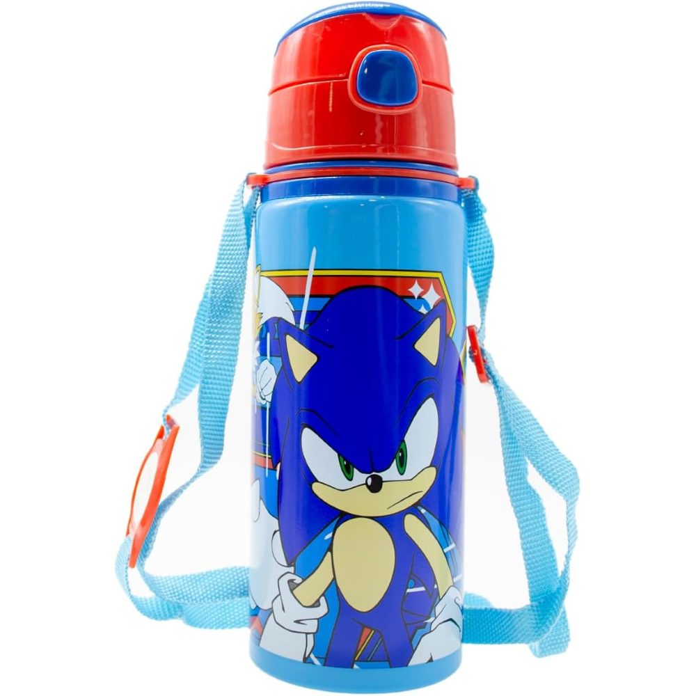 BORRACCIA IN ALLUMINIO CON CANNUCCIA SONIC 600 ML APERTURA AUTOMATICA - SN7142MC