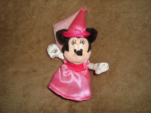 Disneyland Walt Disney World Plush Minnie Mouse Princess small plush 6" - Picture 1 of 5
