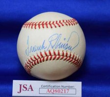 Frank Robinson Baseball Cards and Autographed Memorabilia Guide 31