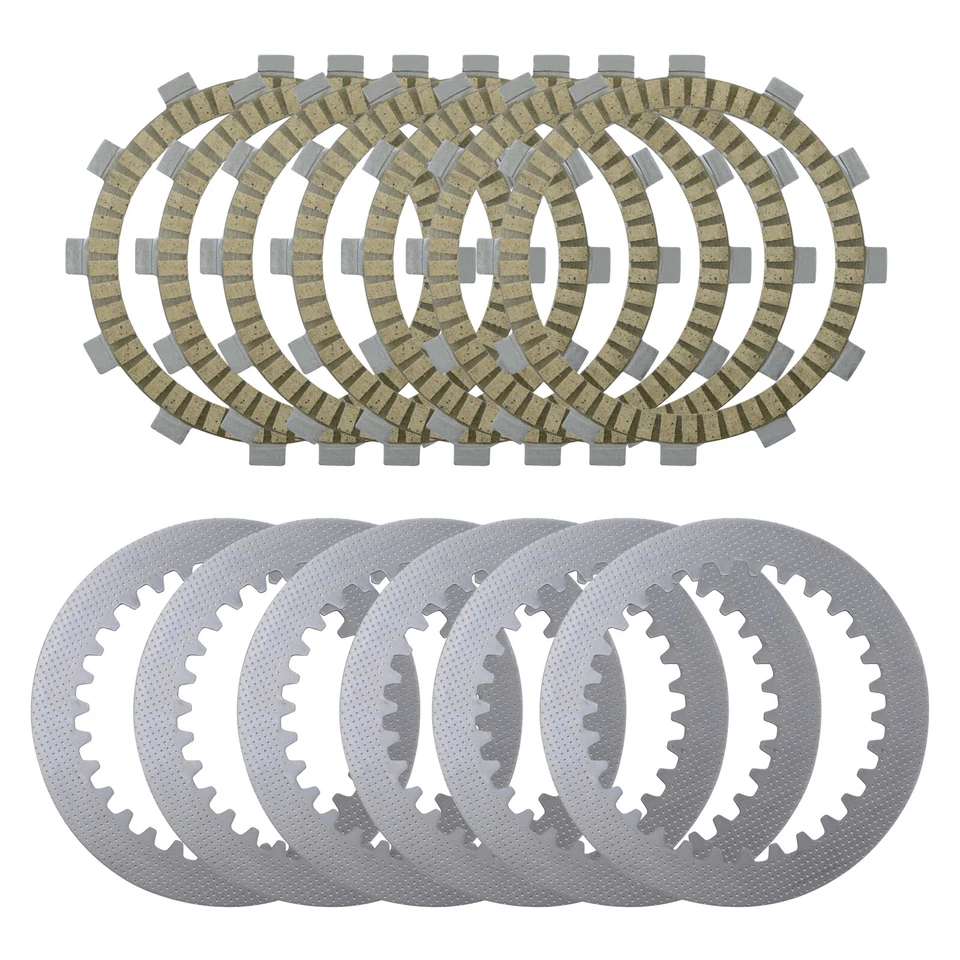 Комплект пластин сцепления для Kawasaki KLX250 R/S/SF/SR D-Tracker KLX300R KL250 KDX200  - Изображение 2 из 4