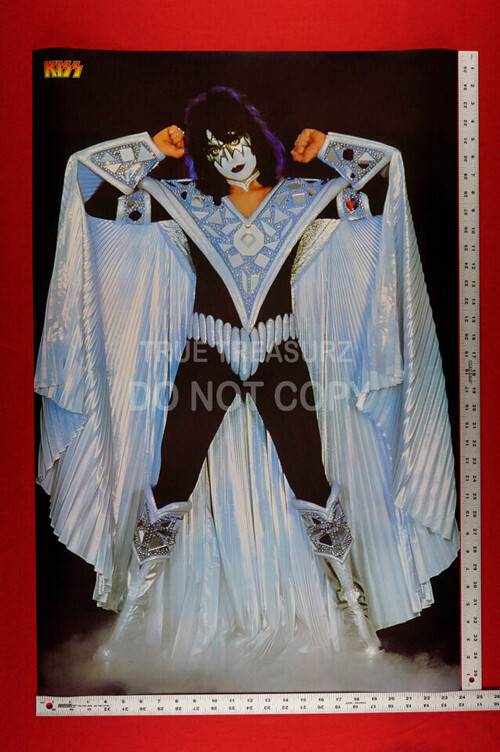 Ace Frehley of Kiss Rock Band Space Costume Promo Poster 24X36 New