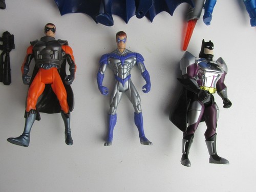 JUEGO DE FIGURAS DE ACCIÓN BATMAN DE COLECCIÓN Robin Mr Freeze Nightwing PAQUETE KENNER - Imagen 2 de 11